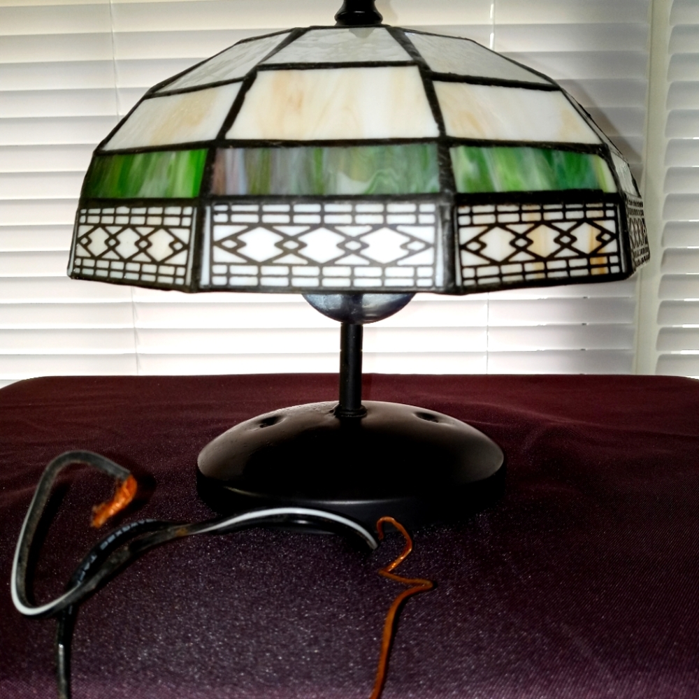 Vintage Tiffany Style Ceiling Lamp Chandelier